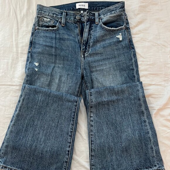 Pistola flare denim jeans. Size 24 in perfect condition - Picture 1 of 4